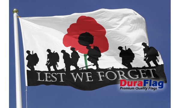 DuraFlag® Lest We Forget Army Premium Quality Flag